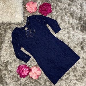 Ali & Kris Lace Dress Women size L